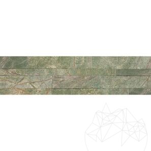 Pannello flessibile Marble SKIN Express - Rain Forest Green, 60x15 cm, autoadesivo 3M per il rivestimento di interni