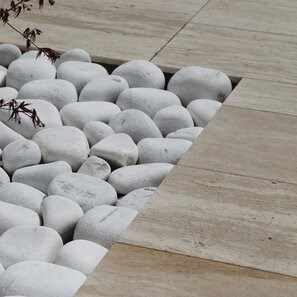 Ciottoli Marmo Alba Thassos, 6-10 cm KG