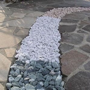Ciottoli Marmo Alba Thassos, 6-10 cm KG
