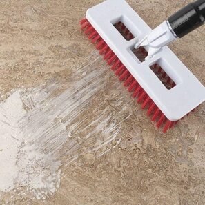 LTP Profesional Exterior Deck Red Brush - Spazzola multidirezionale a setole rigide (terrazze, vialetti e pavimentazioni esterne)