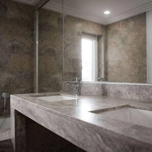 Pezzi speciali Travertino Silver Cross Cut Mat, 2 cm - - Progetti speciali