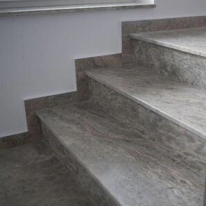 Pezzi speciali Travertino Silver Cross Cut Mat, 2 cm - - Progetti speciali