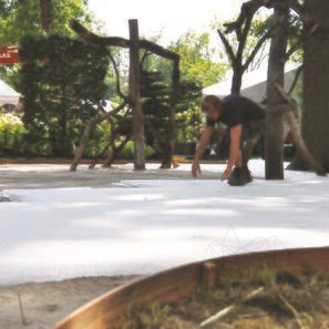 Gravel Fix Lite, pieghevole, nero, 120 x 80 x 2,6 cm