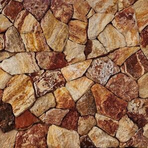 Rivestimento esterno in Travertino Rock Face Scabas a lastre irregolari