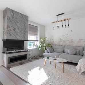 Pietra flessibile Slate SKIN Ultra-Flex 2mm - Autumn White, 185 x 61 cm| Pietra per pareti, mobili