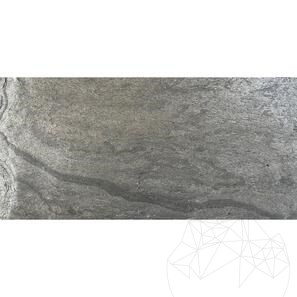 Pietra flessibile Slate SKIN Ultra-Flex 2mm - Silver SHINE, 210 x 105 cm | Pietra per pareti, mobili, facciate e aree umide