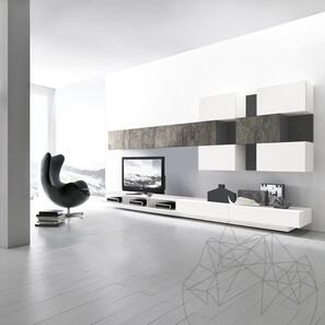 Pietra flessibile Slate SKIN Ultra-Flex 2mm - Silver SHINE, 210 x 105 cm | Pietra per pareti, mobili, facciate e aree umide