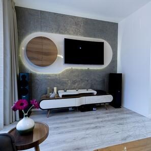 Pietra flessibile Slate SKIN Ultra-Flex 2mm - Silver SHINE, 240 x 90 cm | Pietra per pareti, mobili, facciate e aree umide