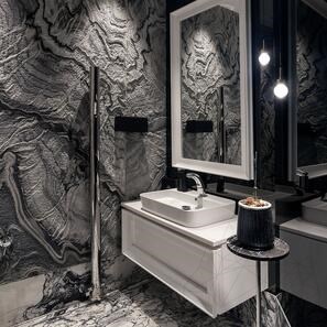Lastra Silver Stream-Laminate Super Rock Design