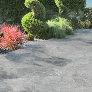 Pietra sinterizzata L'ALTRA PIETRA Total Stone Grigio, 60 X 90 X 2 cm, R11 - Antiscivolo per uso esterno