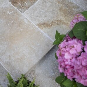 Travertino Classic French Pattern Set anticato, 3 cm