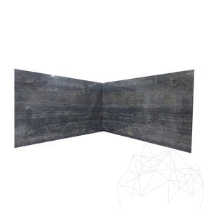 Lastre di marmo Tiger Black Lucidato, 2 cm