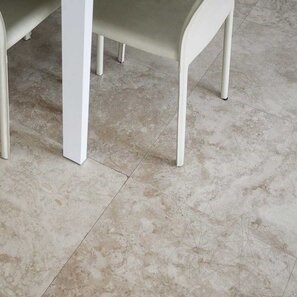 Travertino Classic Cross Cut Mat PREMIUM, 61 x 61 x 1,2 cm