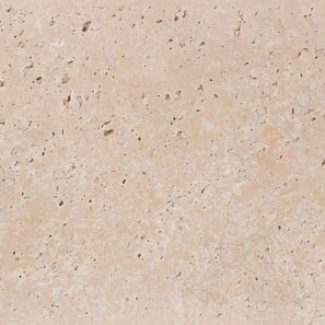 Travertino classico taglio a croce anticato, 10 x 30,5 x 1 cm