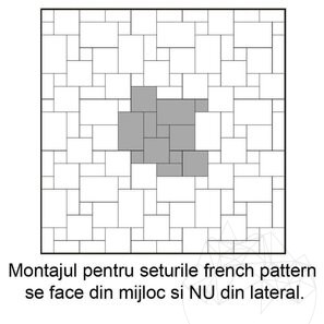 Set di travertino francese di qualità superiore levigato e tagliato a croce classico, 1,2 cm