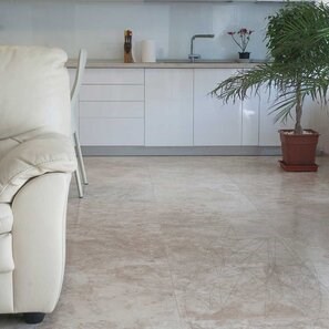 Travertino Classic Cross Cut Mat PREMIUM, 61 x 61 x 1,2 cm