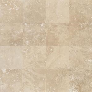 Travertino Classico Levigato a Taglio Trasversale 20.3 x 20.3 x 1.2 cm