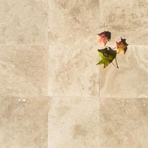 Travertino classico lucido PREMIUM 30,5 x 30,5 x 1,2 cm 