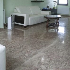 Travertino Latte PREMIUM Polisat, 61 x 61 x 1,2 cm