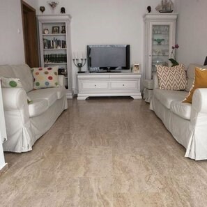 Travertino Latte PREMIUM Opaco, 61 x 30,5 x 1,2 cm