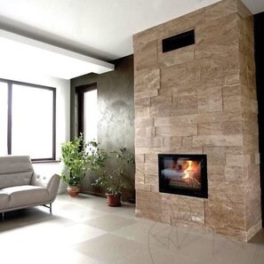 Travertino Latte PREMIUM Lucido, 61 x 30,5 x 1,2 cm