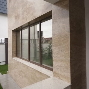 Travertino Latte PREMIUM Opaco e Chitinizzato, 60 x 30 x 2 cm