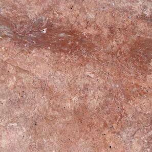 Opium rosso taglio a croce spazzolato Travertino francese Set 1,2 cm