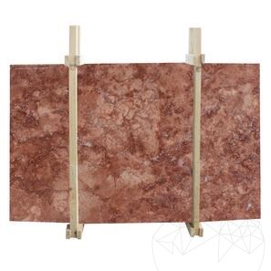 Lastra di Travertino Opium Red, Stucciato & Levigato, 2 cm