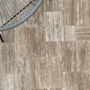 Royal Walnut Vein Cut Mini Set Travertino levigato, 1 cm
