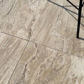 Striato Travertine Tumbled, 61x 40.6 x 3 cm
