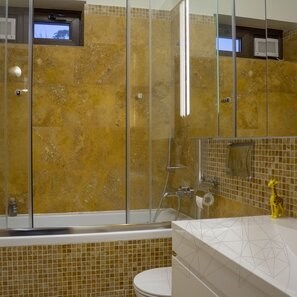 Travertino giallo Cross Cut Polisat, 61 x 30,5 x 1,2 cm