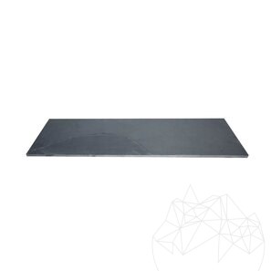 Ardesia Step Nero Natur, 120 x 33 x 2 cm