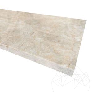 Gradino in marmo Crema Royal lucido, 120 x 30 x 2 cm