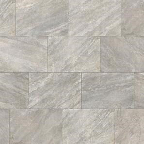 Pietra sinterizzata L'ALTRA PIETRA Vesuvio Grigio, 60 X 90 X 2 cm, R11 - Antiscivolo per uso esterno