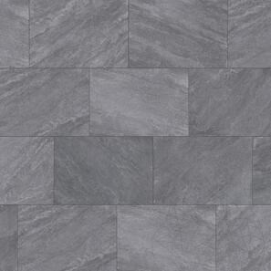 Pietra sinterizzata L'ALTRA PIETRA Vesuvio Scuro, 60 X 90 X 2 cm, R11 - Antiscivolo per uso esterno