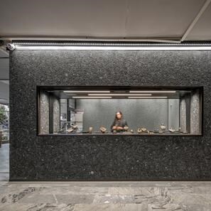 Lastra di Granito Volga Blue Super Rock Design 2CM