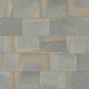Pietra sinterizzata Hardscape Monviso Yorkstone, 90 X 60 X 2 cm, R11 - Antiscivolo per uso esterno