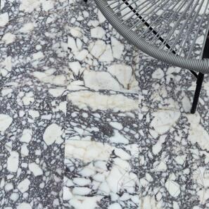 Arabescato Violet Marmo spazzolato 60 x 30 x 2 cm