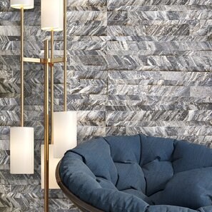 Pannello flessibile in pelle di marmo 3D Express - Bianco Brasile, 60x15 cm, autoadesivo 3M per rivestimenti interni di mobili