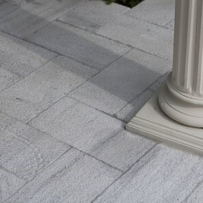 Pietra cubica taglio croce in marmo Kavala, 20 x 40 x 4,5 cm