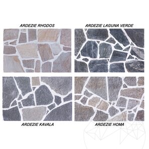 Accessori: Coperchio per forno tradizionale da giardino, pietra poligonale, 120 x 86 x 65 cm, 202kg