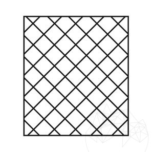 Travertino noce taglio a croce anticato, 15,2 x 15,2 x 3 cm
