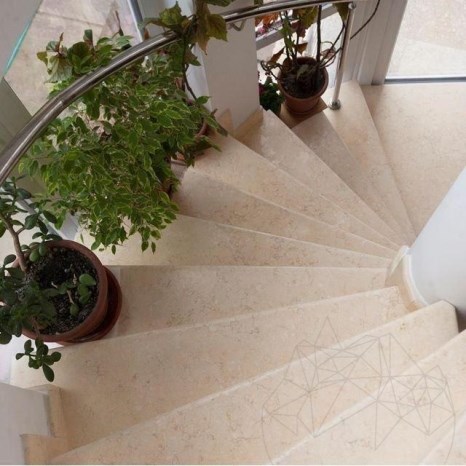 Pezzi personalizzati Pietra calcarea Sunny Dream Lucida Pietra calcarea Sunny Dream, 2 cm - rivestimento interno