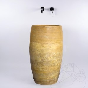 Lavello in travertino giallo Tao SP-22, 82 x 48 cm