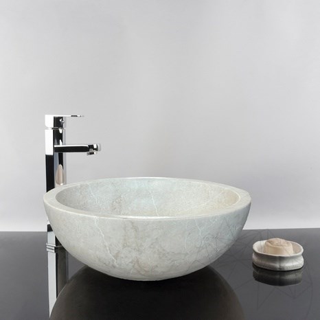 Lavello in marmo Matia Cappuccino RS-5, 42 x 15 cm