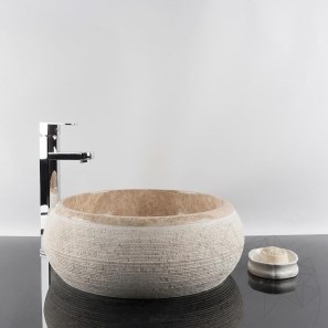 Lavello in marmo Matia Emperador chiaro RS-24