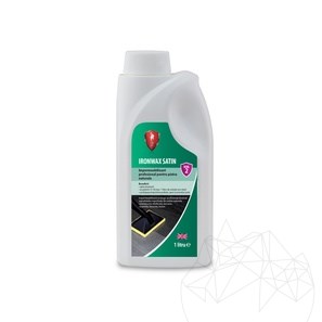 LTP Profesional Ironwax Satin, sigillante acrilico auto-lucido che forma una pellicola (solo per interni), 1 L