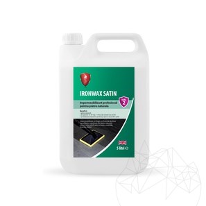 LTP Profesional Ironwax Satin, sigillante acrilico auto-lucido che forma una pellicola (solo per interni), 5 L