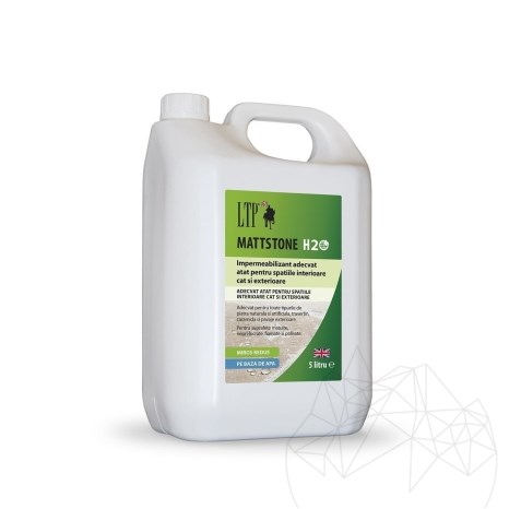 LTP Profesional Mattstone H20, sigillante ECO per pietra naturale (sigillante neutro a base d'acqua), 5 L