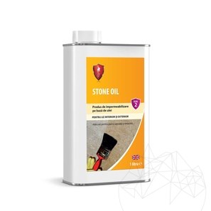 LTP Profesional Stone Oil, potente sigillante per pietra naturale a base di olio (ideale per superfici porose), 1 L